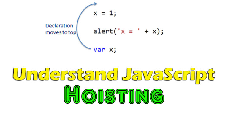 javascript hoisting assignment